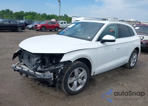 2019 Audi Q5 45 Premium from USA, damaged, VIN WA1BNAFY6K2098515